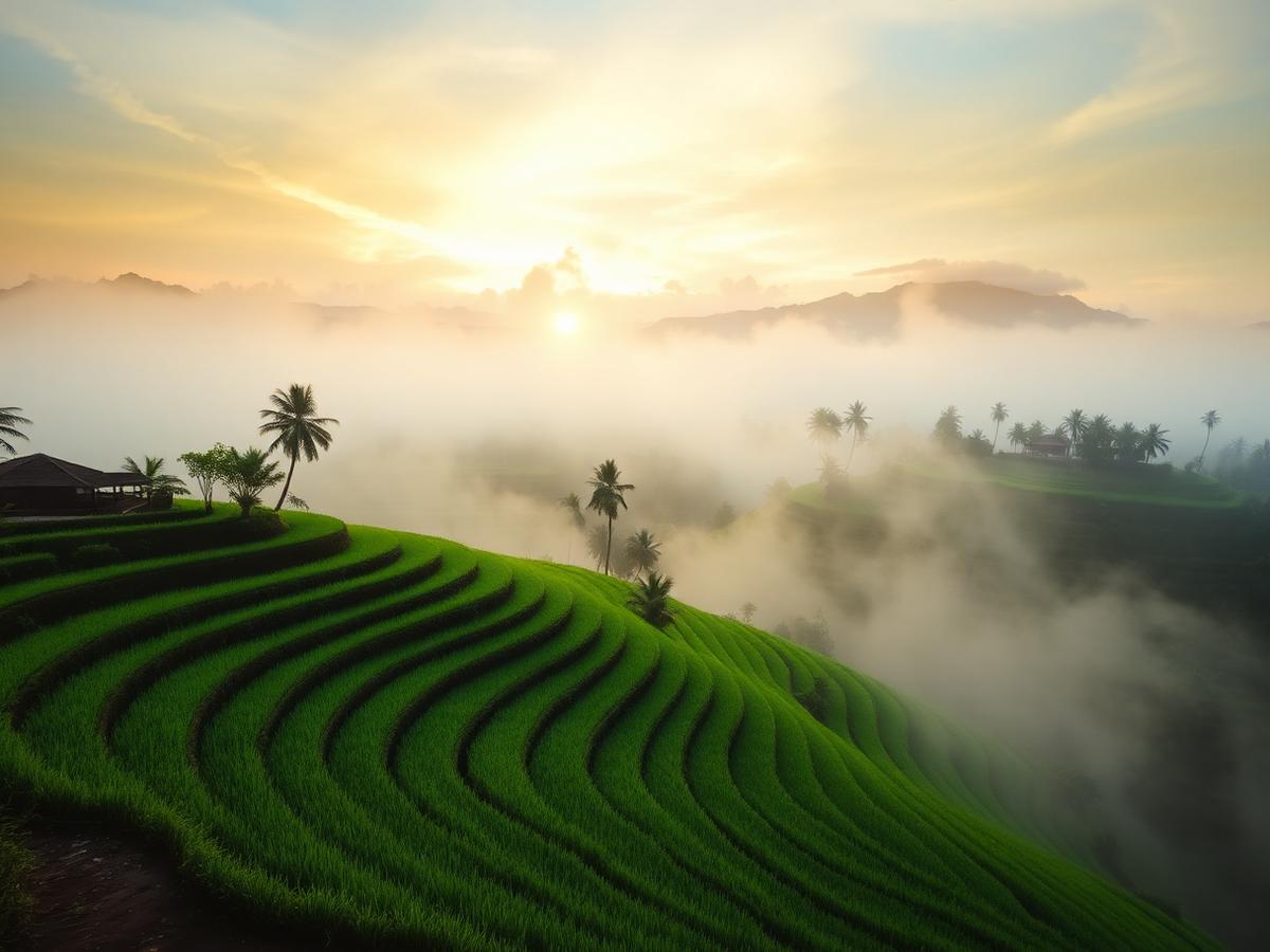 Bali rice terraces